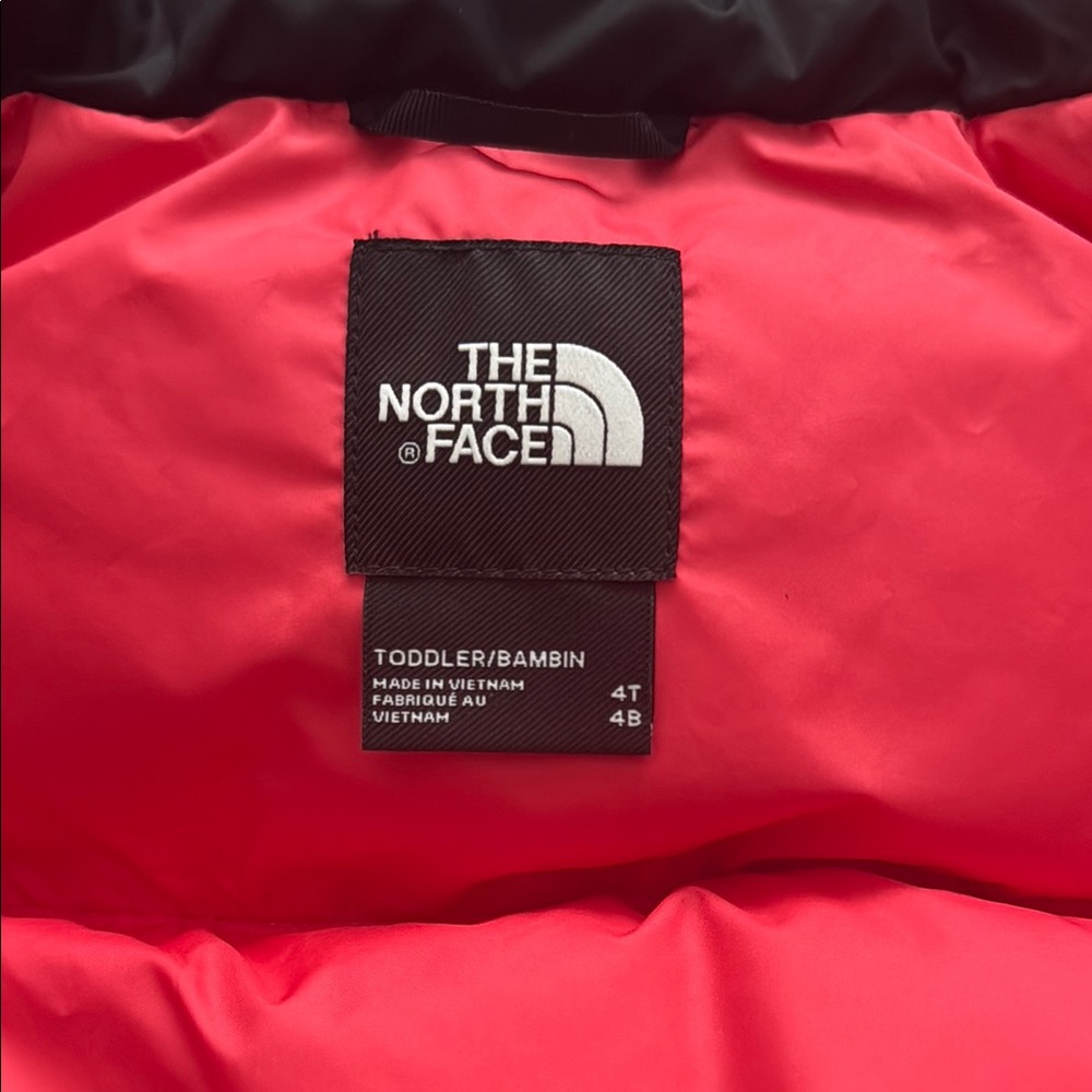 The North Face Red and Black Kids' Jacket - Picture 3 of 6